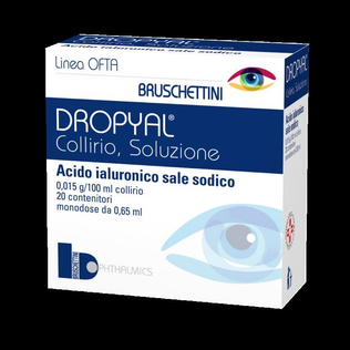 DROPYAL 20 monodosi collirio 0,65 ml 0,015 g/100 ml