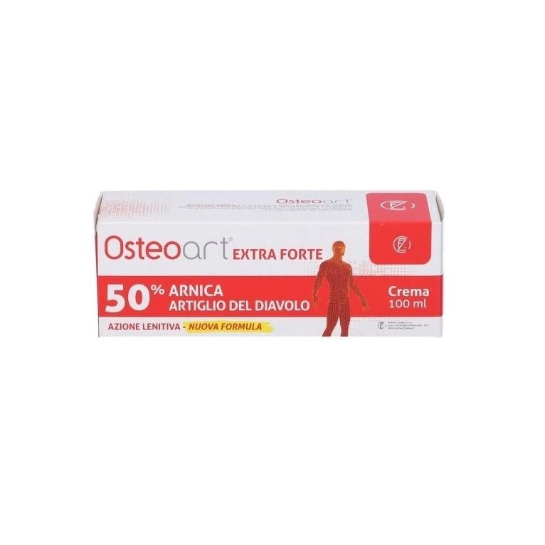osteoart extra forte 50% arnica e artiglio del diavolo crema100 ml azione lenitiva nuova formula