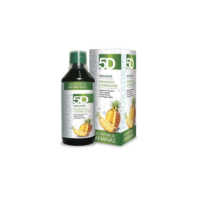5d sleeverato ananas 500 ml