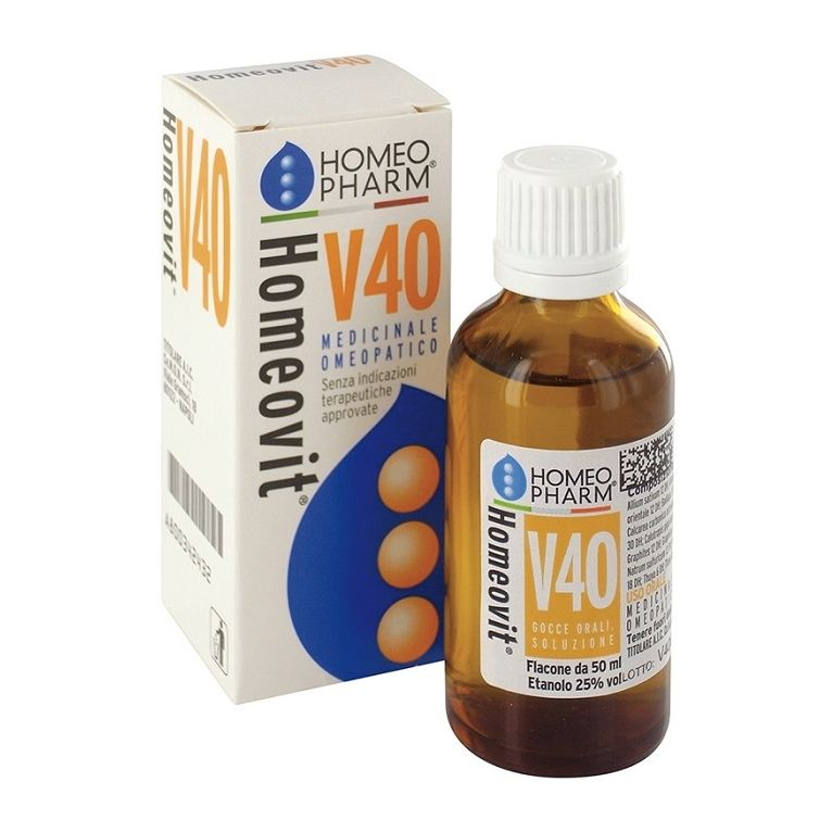 homeovit v40 gocce 50 ml