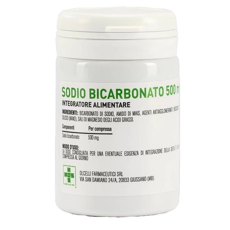 sodio bicarbonato 500 mg 100 compresse