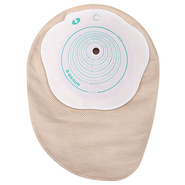 sacca colostomia fondo chiuso trasparente misura 15/75mm 30pezzi flexima