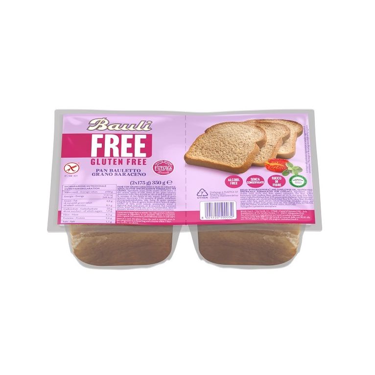 bauli free pan bauletto grano saraceno 350 g
