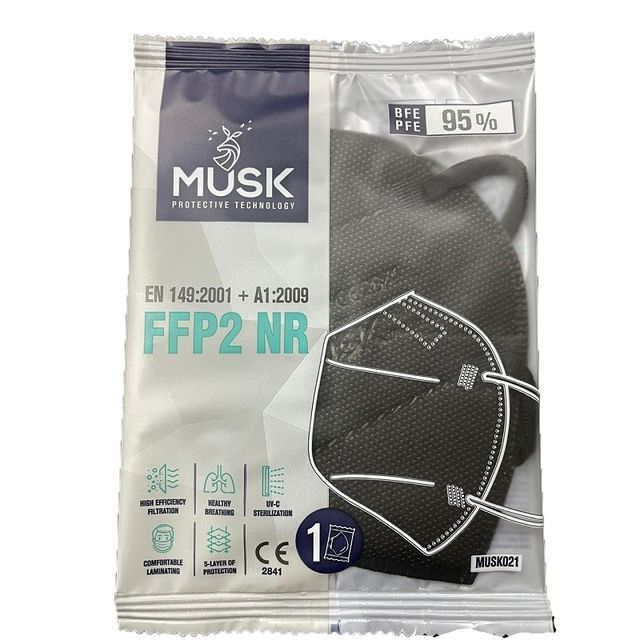 musk-mascherina-ffp2-musk021-black-10-pezzi