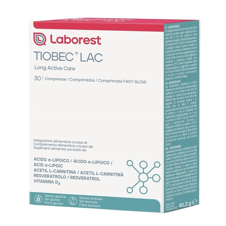 tiobec lac 30 compresse