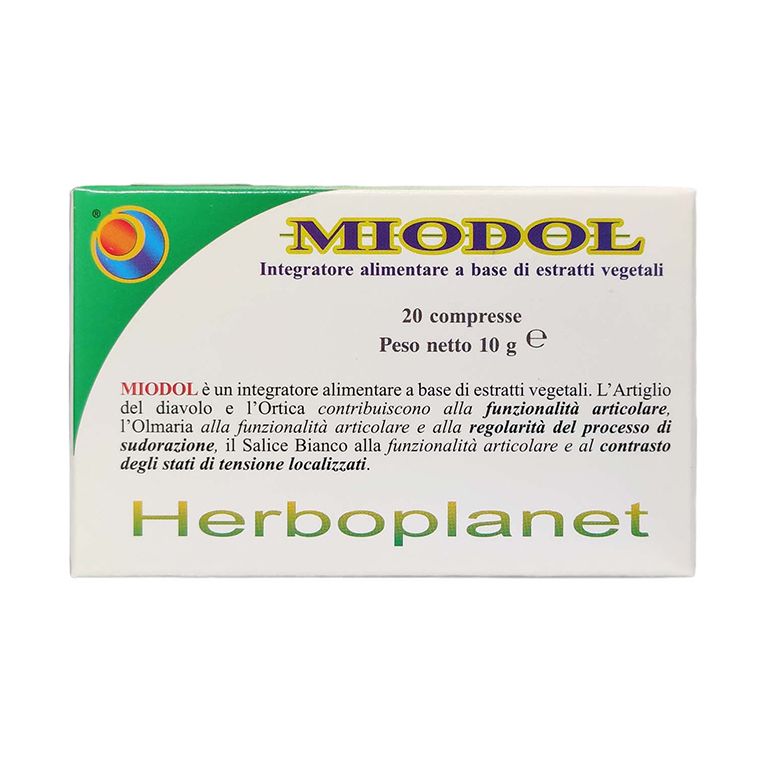 miodol 20 compresse blister 10 g