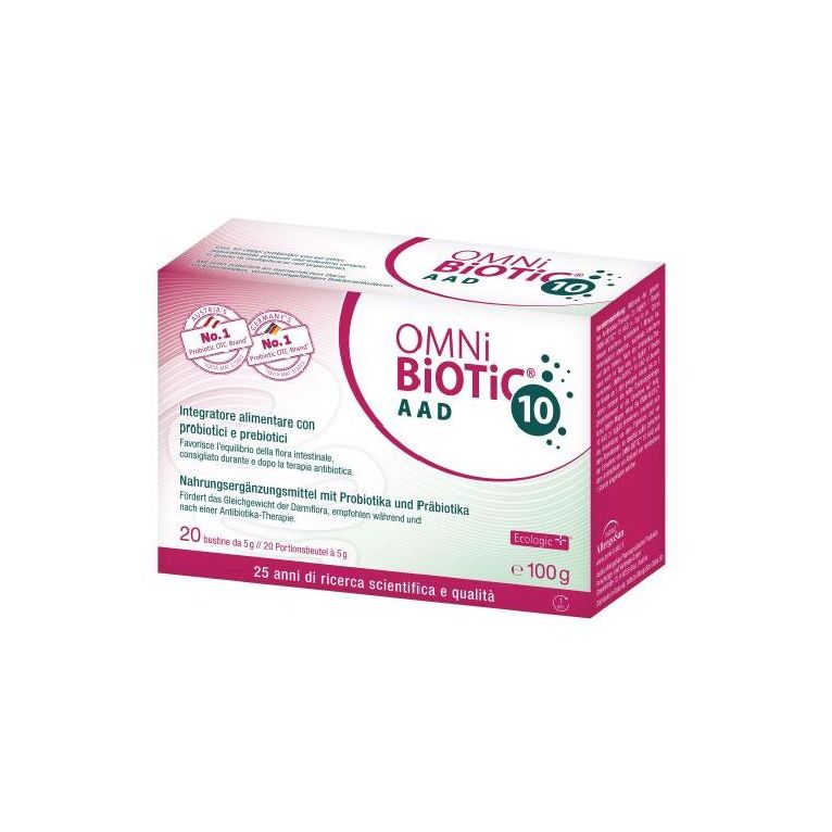 omni biotic 10 aad 20 bustine da 5 g