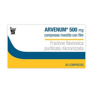 ARVENUM 60 cpr riv 500 mg
