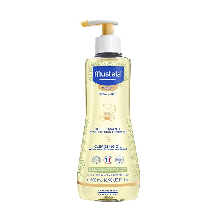 mustela olio bagno pelle secca 500 ml