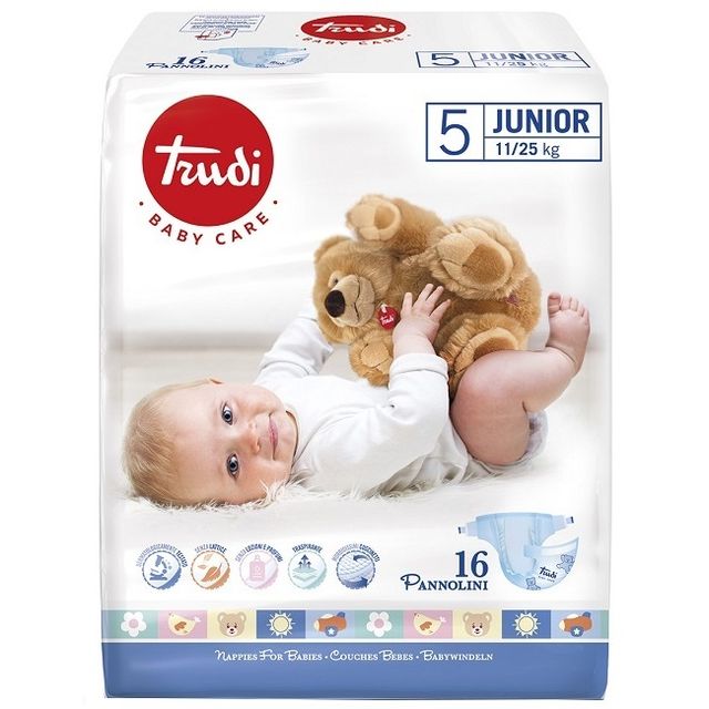 trudi-baby-care-pannolino-bambini-junior-11-slash-25-kg-16-pezzi