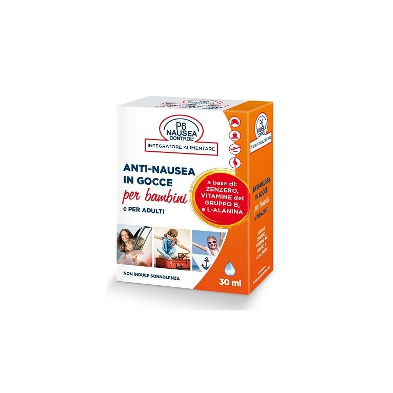 p6 nausea control gocce antinausea 30 ml