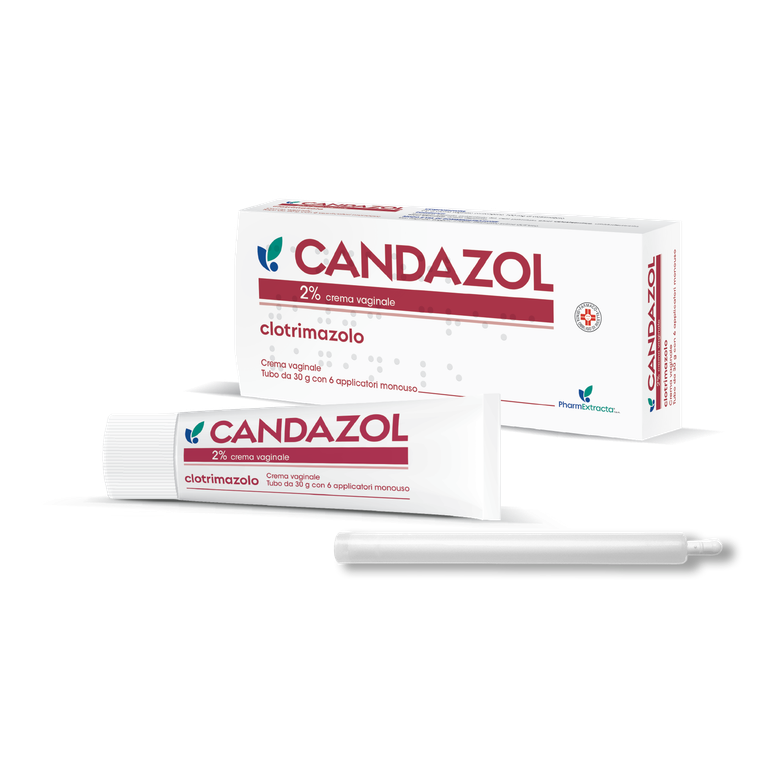 candazol crema vag 30 g 2% + 6 applicatori monouso