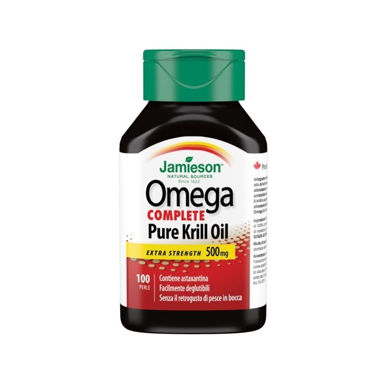 jamieson omega complete pure krill oil 100 perle