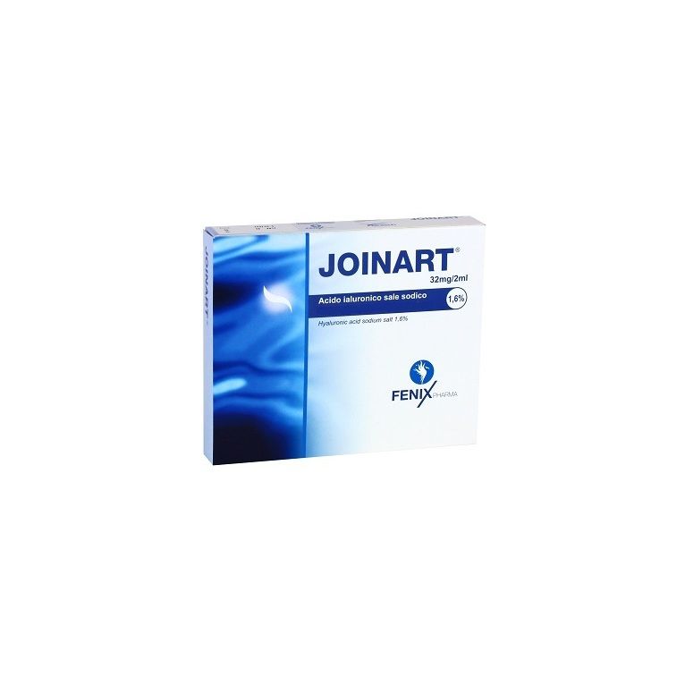 siringa intra-articolare joinart acido ialuronico 1,6% 2 ml3 pezzi