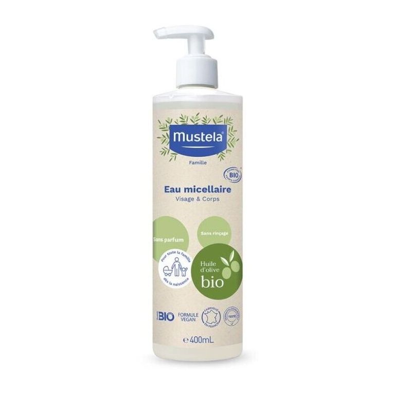 mustela acqua micellare bio 400 ml