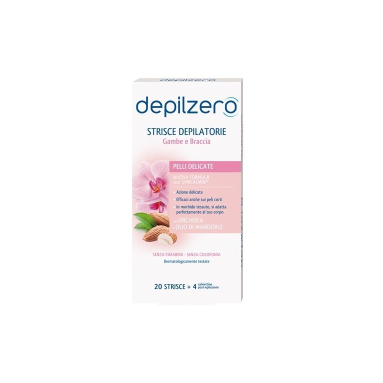 depilzero strisce gambe braccia 20 pezzi