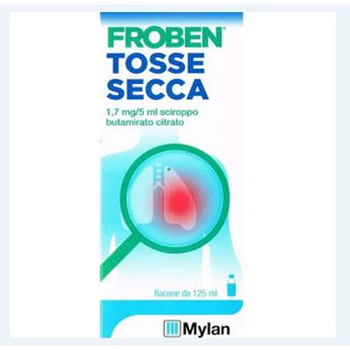 FROBEN TOSSE SECCA 1 flacone 125 ml 1,7 mg/5 ml sciroppo