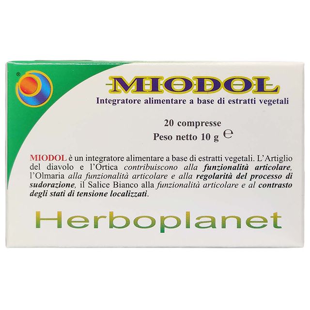 miodol-20-compresse-blister-10-g