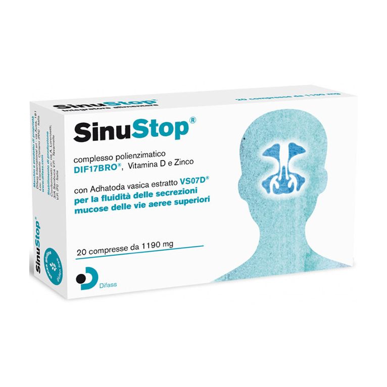 sinustop 20 compresse da 1190 mg