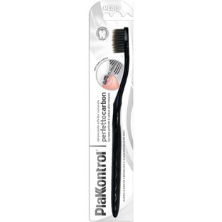 PLAKKONTROL PERFETTO CARBON SPAZZOLINO MANUALE BLISTER 1 PEZZO