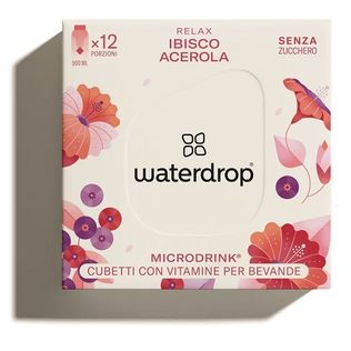 WATERDROP MICRODRINK RELAX 12 CUBETTI