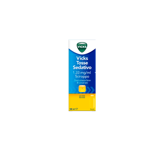 VICKS TOSSE SEDATIVO sciroppo 1 flacone 180 ml 1,33 mg/ml
