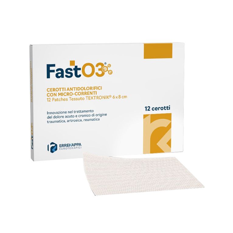 cerotti antidolorifici fasto3 6x8cm 12 pezzi