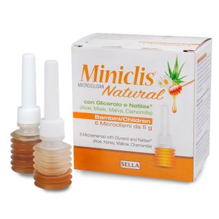 MINICLIS NATURAL MD BAMBINI 6 PEZZI