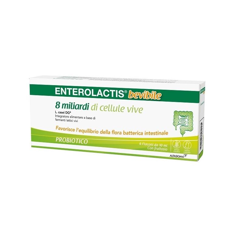 enterolactis bevibile 6 flaconcini x 10 ml