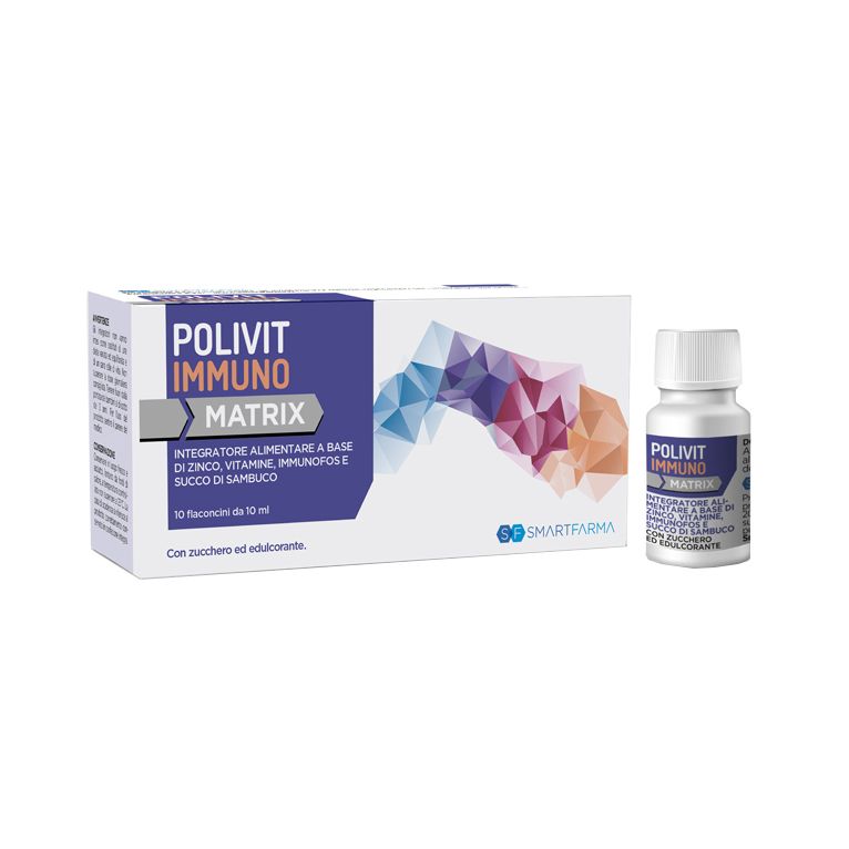 polivit immuno matrix 10 flaconcini da 10 ml