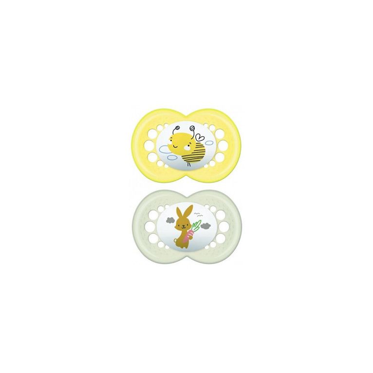 mam succhietto original 16+ silicone neutro 2 pezzi
