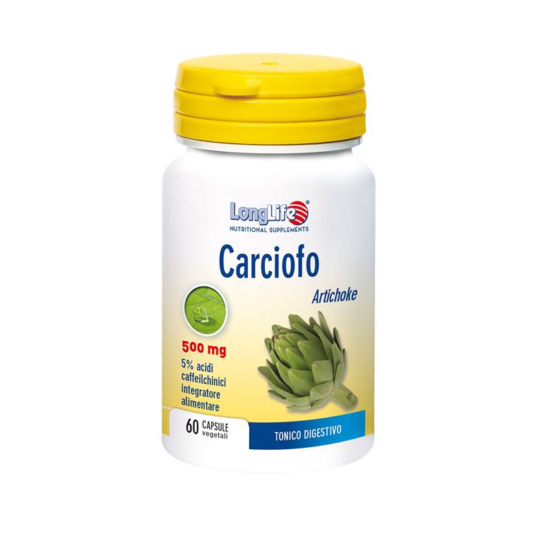 longlife carciofo 60 capsule vegetali