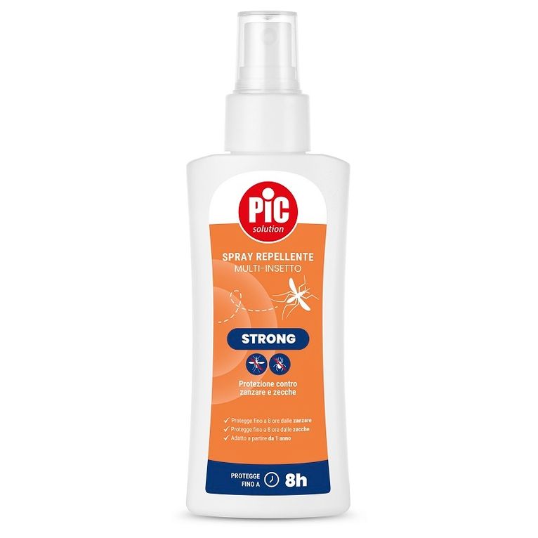 pic solution spray repellente multi-insetto strong 100 ml