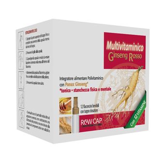 FITOPREPARATORI ITALIANI GINSENG MULTIVITAMINICO 12 FLACONCINI