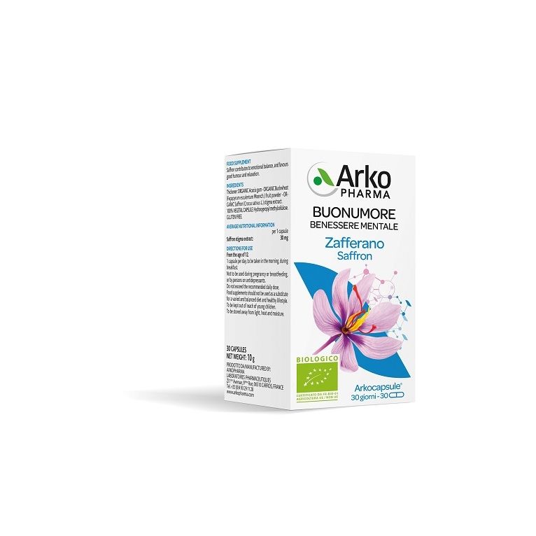 arkocps zafferano bio 30 capsule