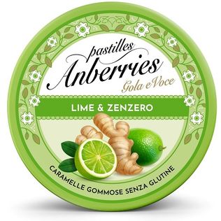 ANBERRIES LIME & ZENZERO 50 G