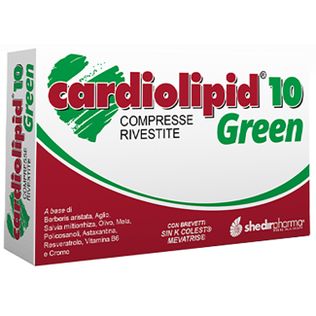 CARDIOLIPID 10 GREEN 30 COMPRESSE RIVESTITE