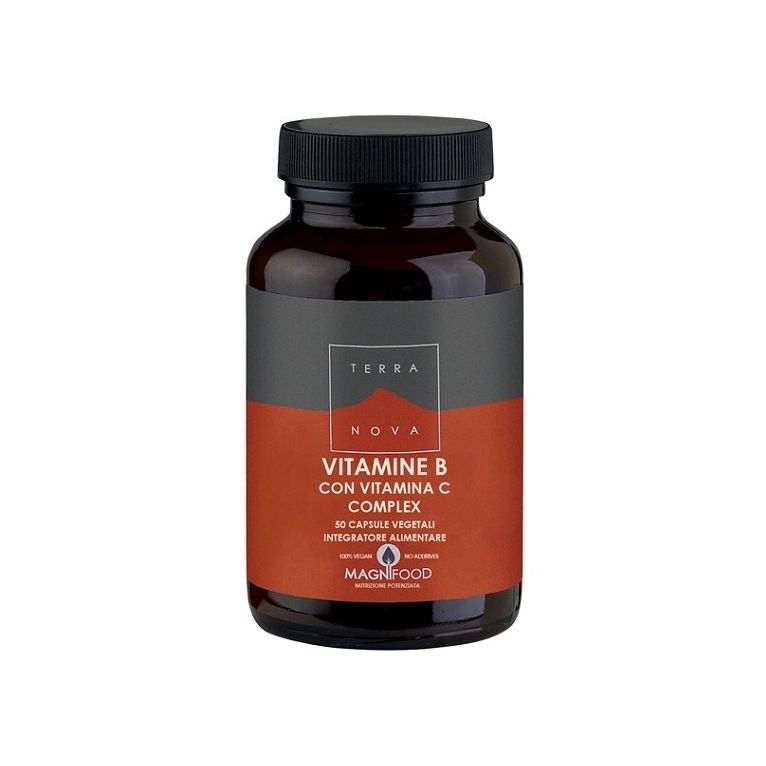 terranova complesso di vitamine b con vitamina c 50 capsule