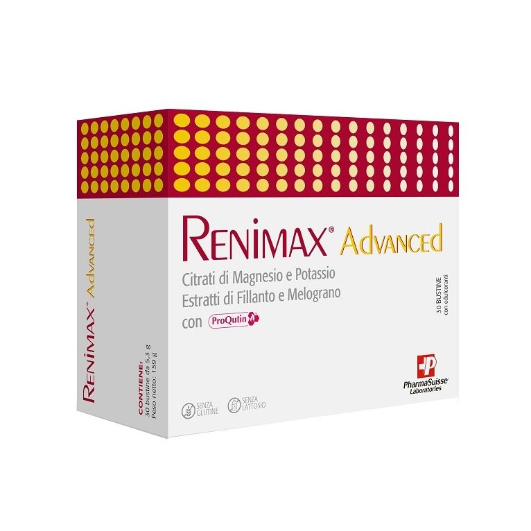 renimax advanced 30 bustine senza glutine e lattosio