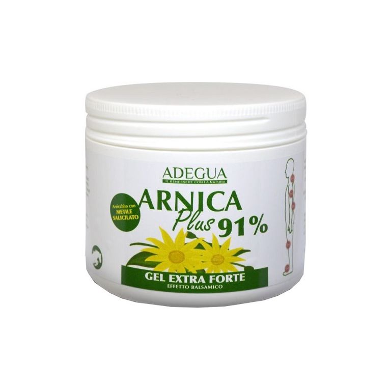 adegua arnica plus 91% gel extra forte 500 ml