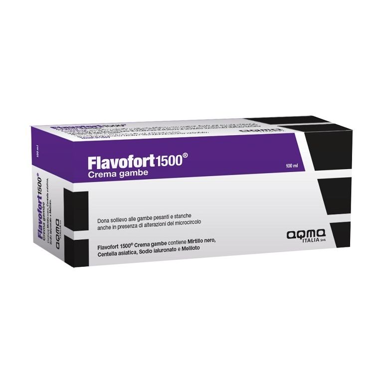 flavofort 1500 crema gambe 100 ml