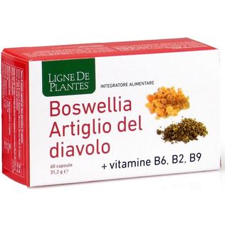 BOSWELLIA ARTIGLIO DIAVOLO VITAMINE B2 B6 B9 60 CAPSULE