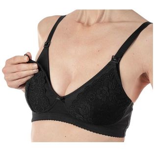 MAMMY REGGISENO COTONE ALLATTAMENTO BLACK 5C