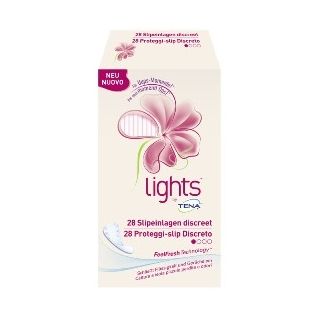 PROTEGGI SLIP PER INCONTINENZA PICCOLE PERDITE LIGHTS BY TENA DISCRETO 28 PEZZI