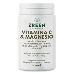 ZREEN VITAMINA C & MAGNESIO POLVERE 150 G