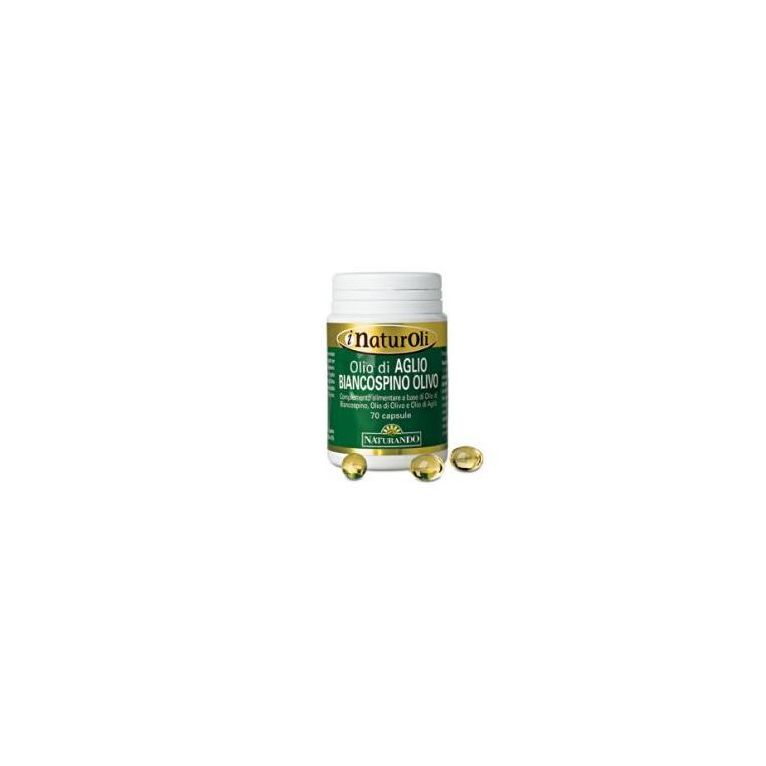 naturoli olio di aglio biancospino olivo 70 softgel