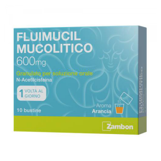 FLUIMUCIL MUCOLITICO orale grat 10 bust 600 mg