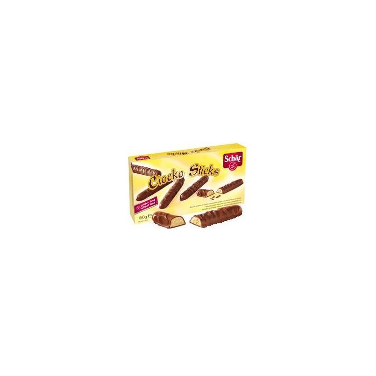 schar ciocko stick ricoperti di cioccolato al latte 150 g