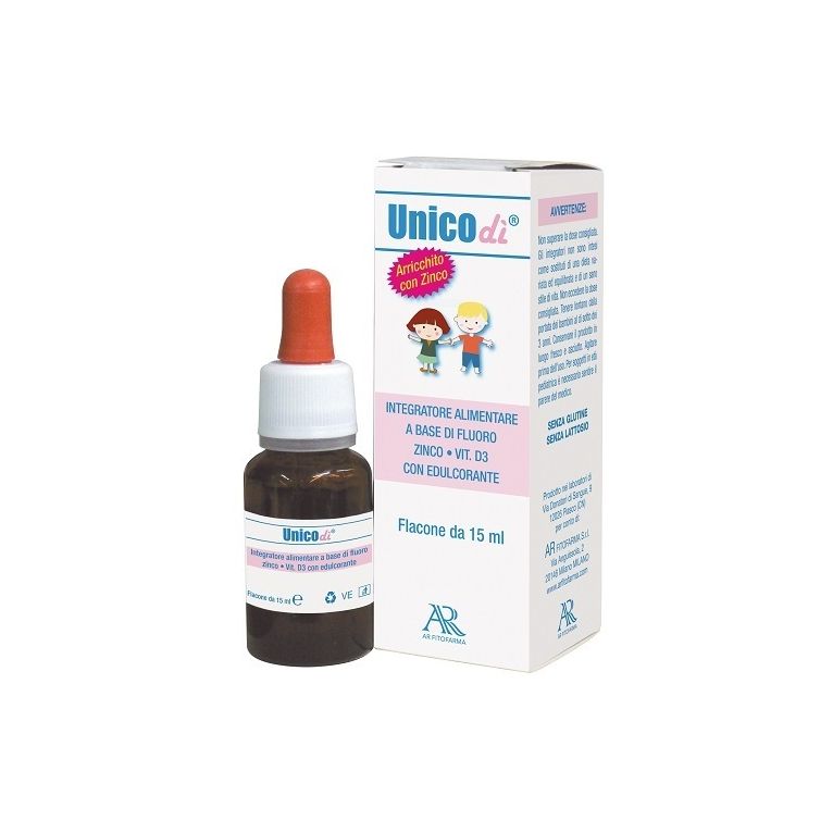 unicodi' 15 ml fluoro zinco vitamina d3