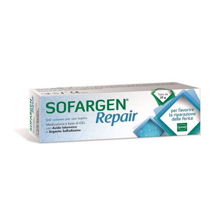 medicazione sofargen gel acido ialuronico e argento sulfadiazina tubetto 25 g